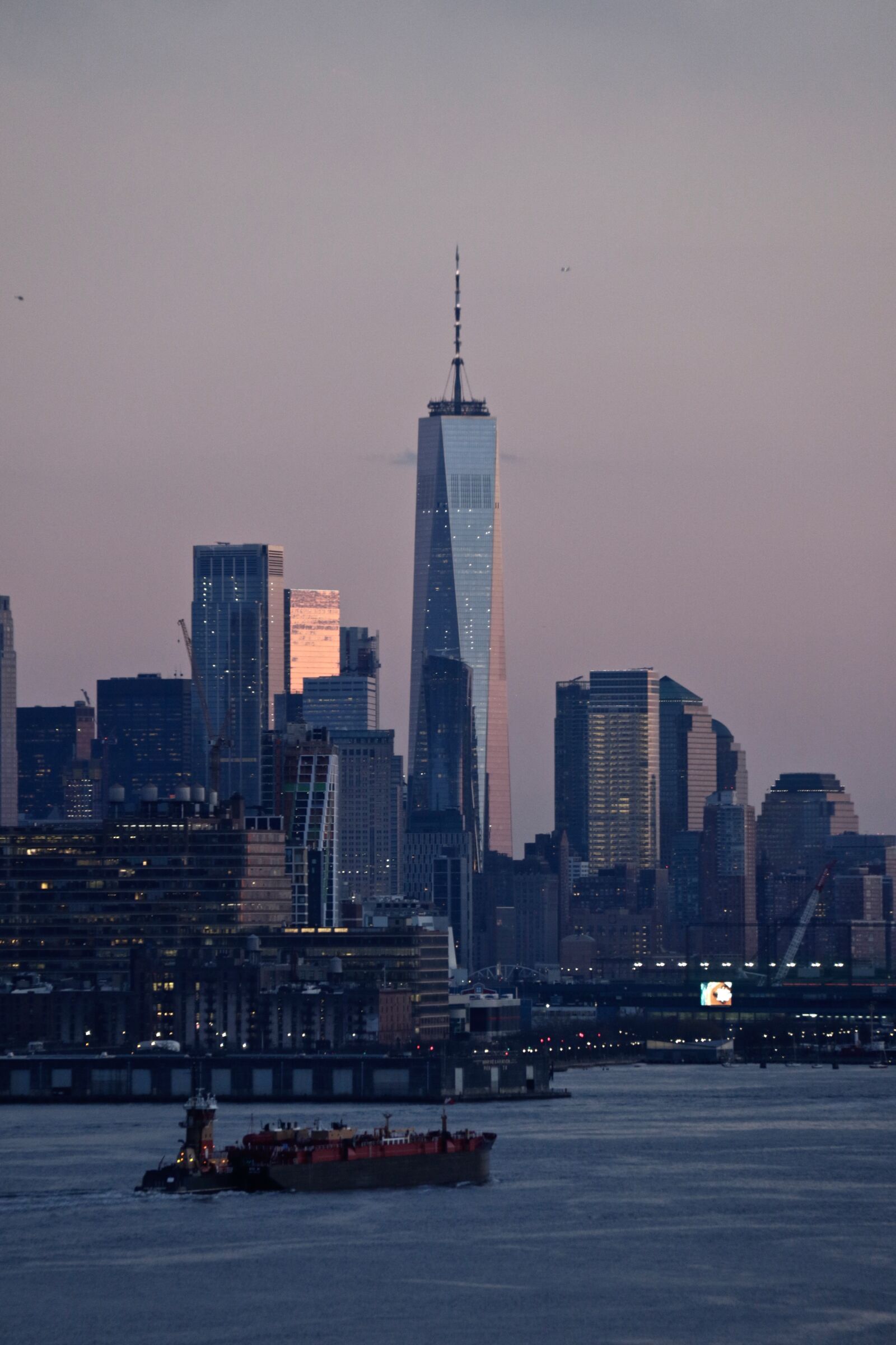 Canon EOS 7D Mark II sample photo. New york, skyscrapers, sunset photography