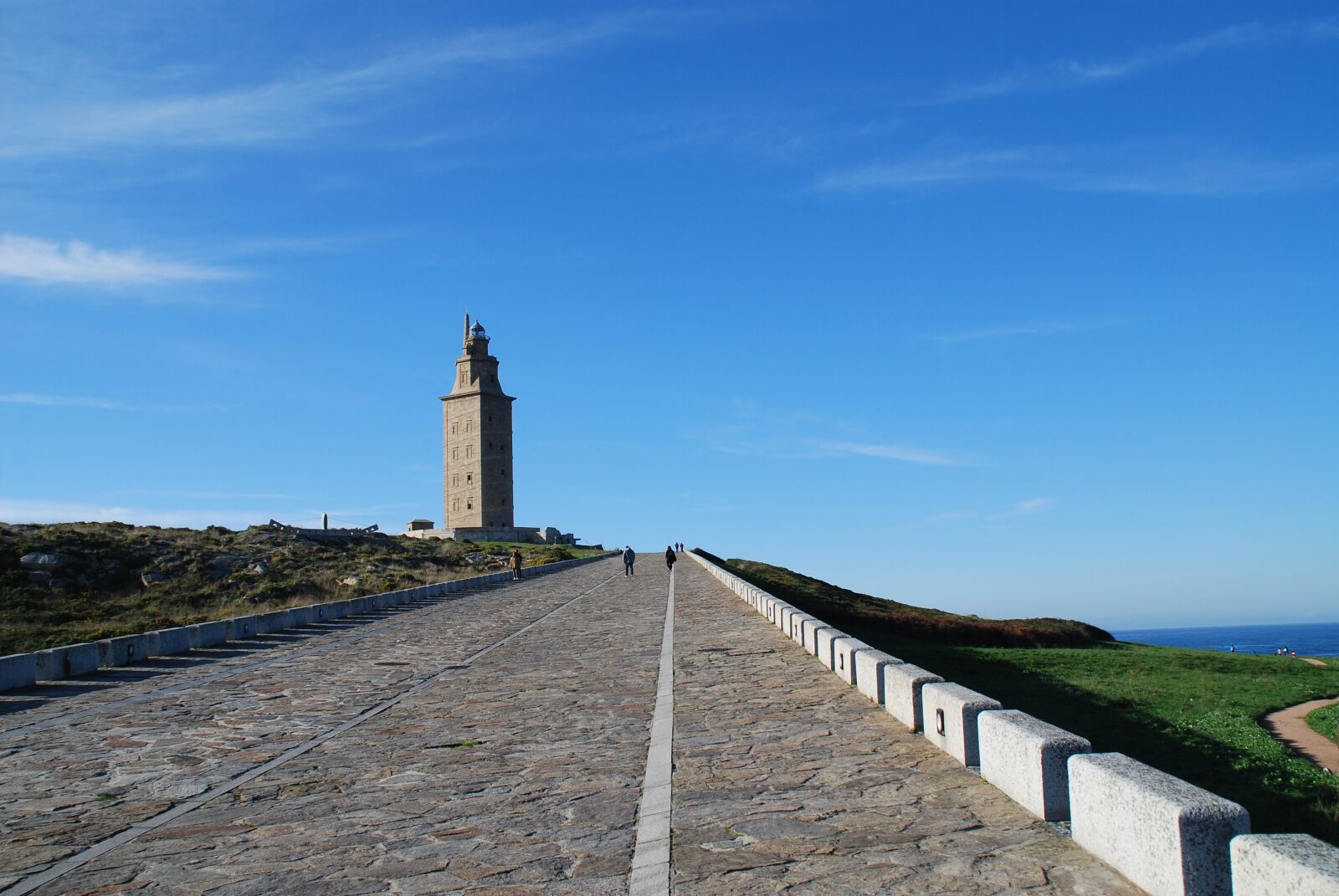 Nikon D80 sample photo. The tower of hercules photography