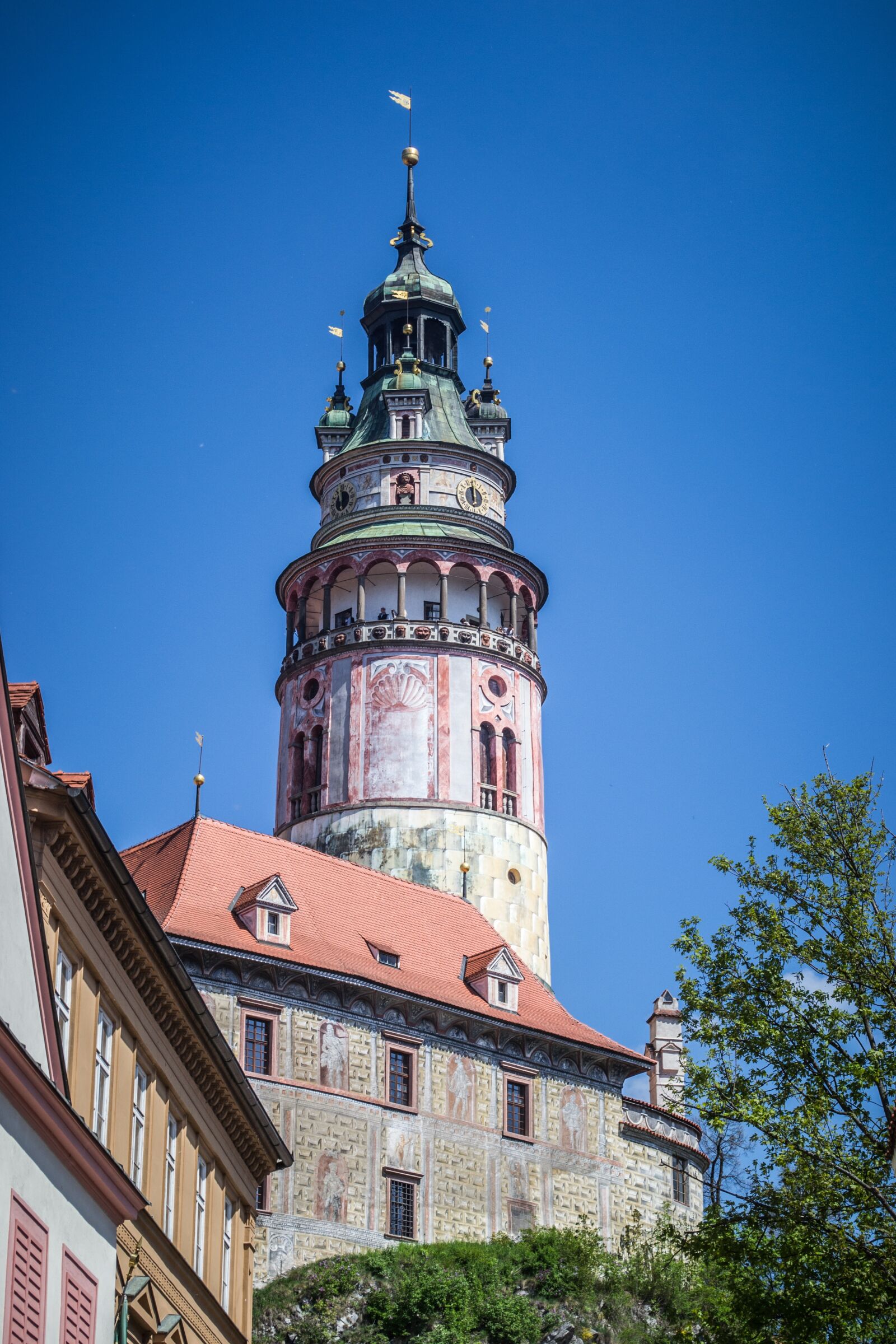 Nikon D3100 sample photo. Czech krumlov, architecture, czech photography