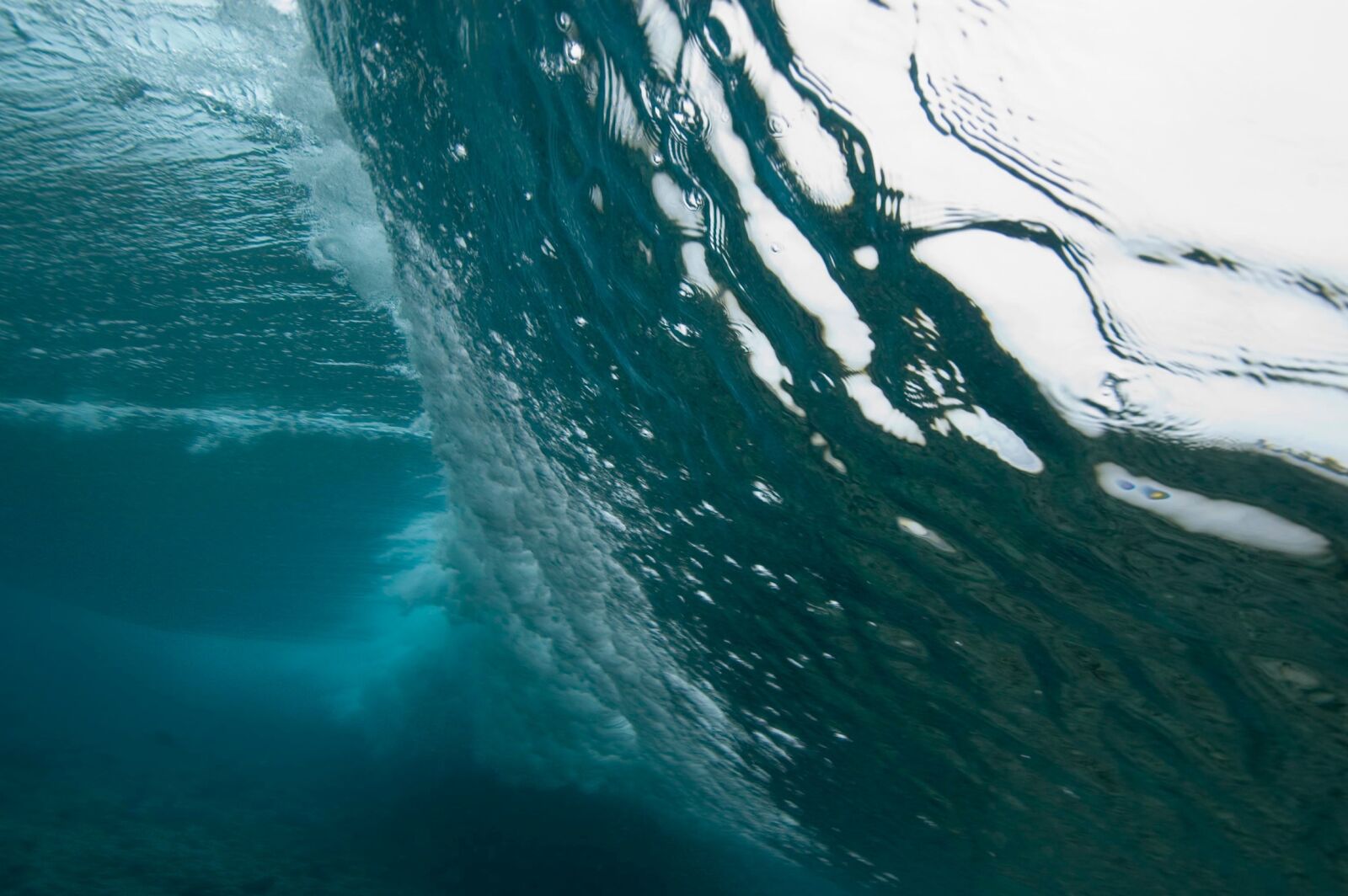 Nikon D70s sample photo. Underwater, surf, wave photography