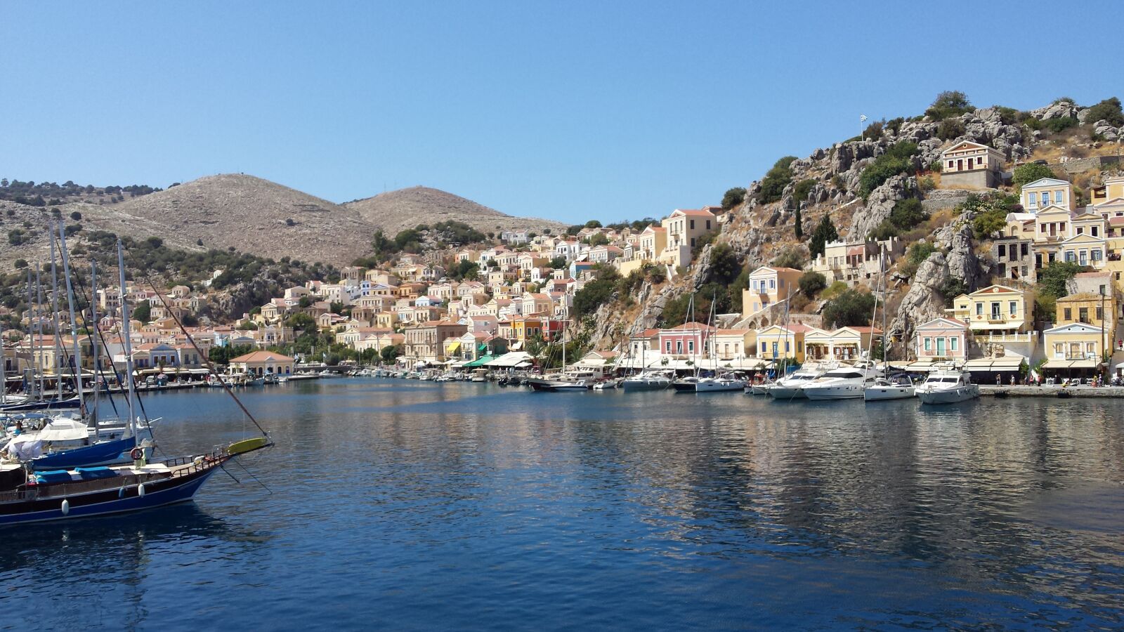 Samsung Galaxy S4 sample photo. Symi, island, sea photography