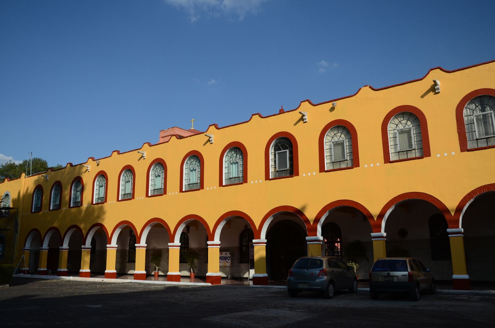 Nikon D7000 sample photo. Building, salesian, arches photography
