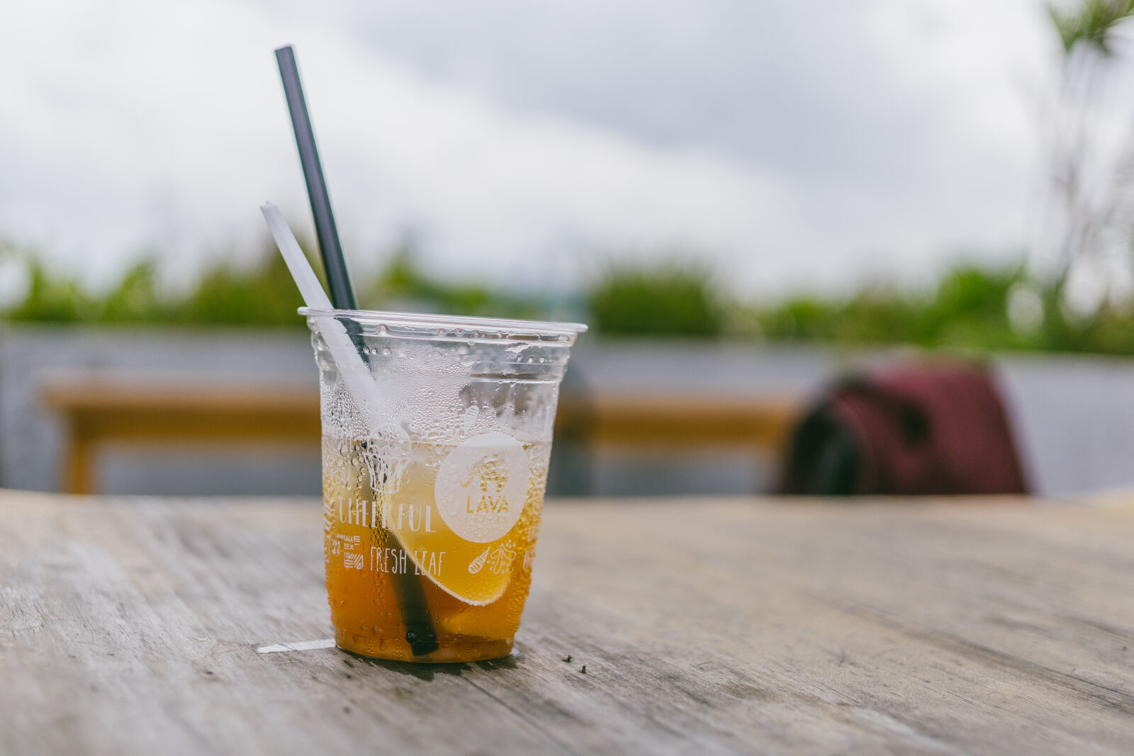 E 32mm F1.8 sample photo. Clear, plastic, bottle photography