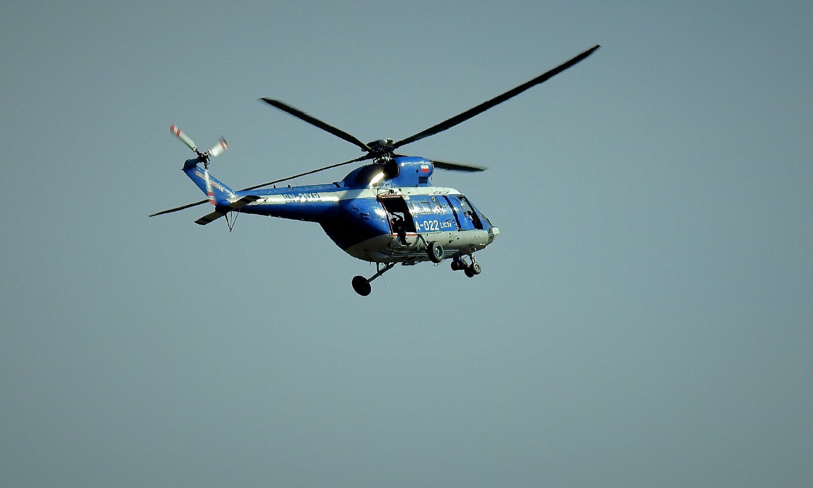 Nikon Coolpix P900 sample photo. Helicopter, exercise, antiterrorists photography