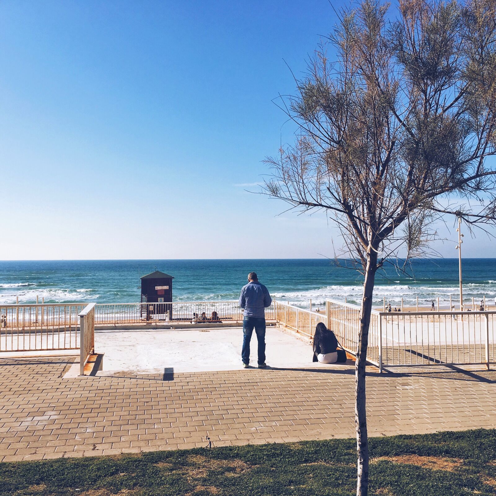 Apple iPhone 6s sample photo. Beach, mediterranean, people photography