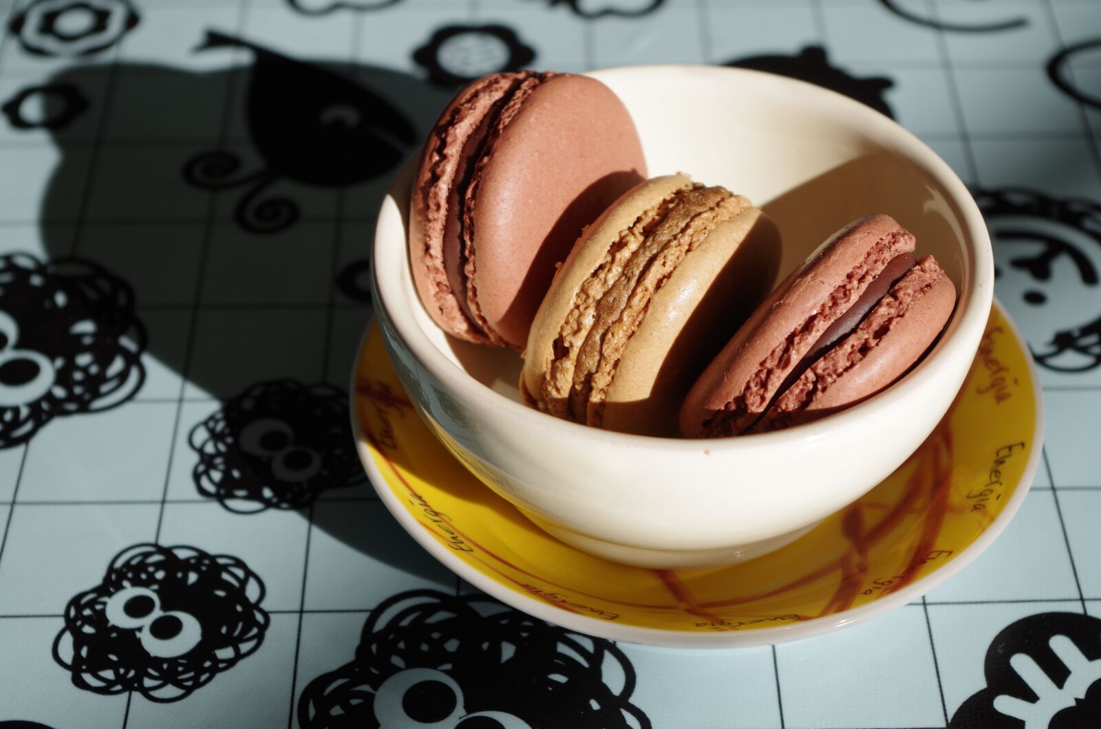 Pentax K-50 sample photo. Macaron, breakfast, sweet photography