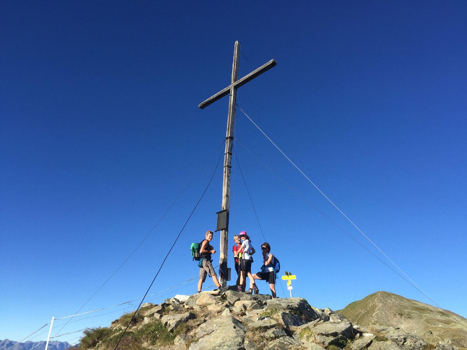 Apple iPhone 6 sample photo. Fiss, cross, mountain photography
