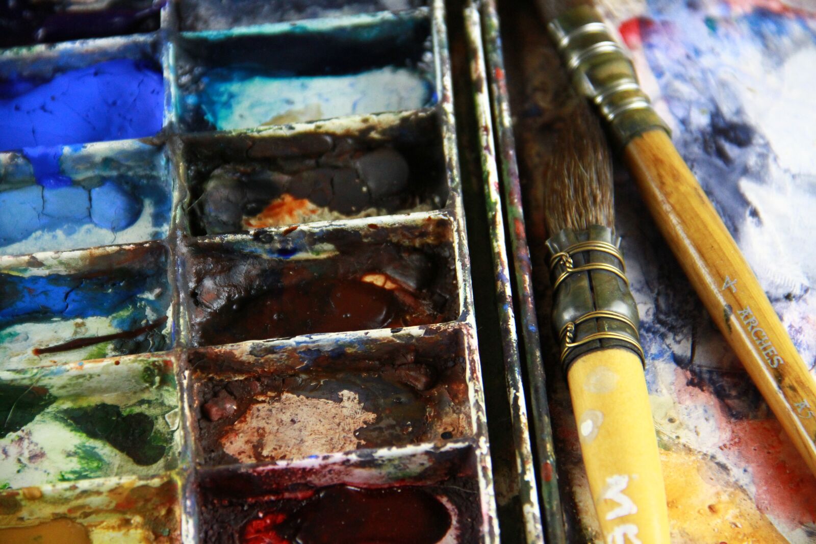 Canon EOS 7D sample photo. Paint, art, watercolor photography