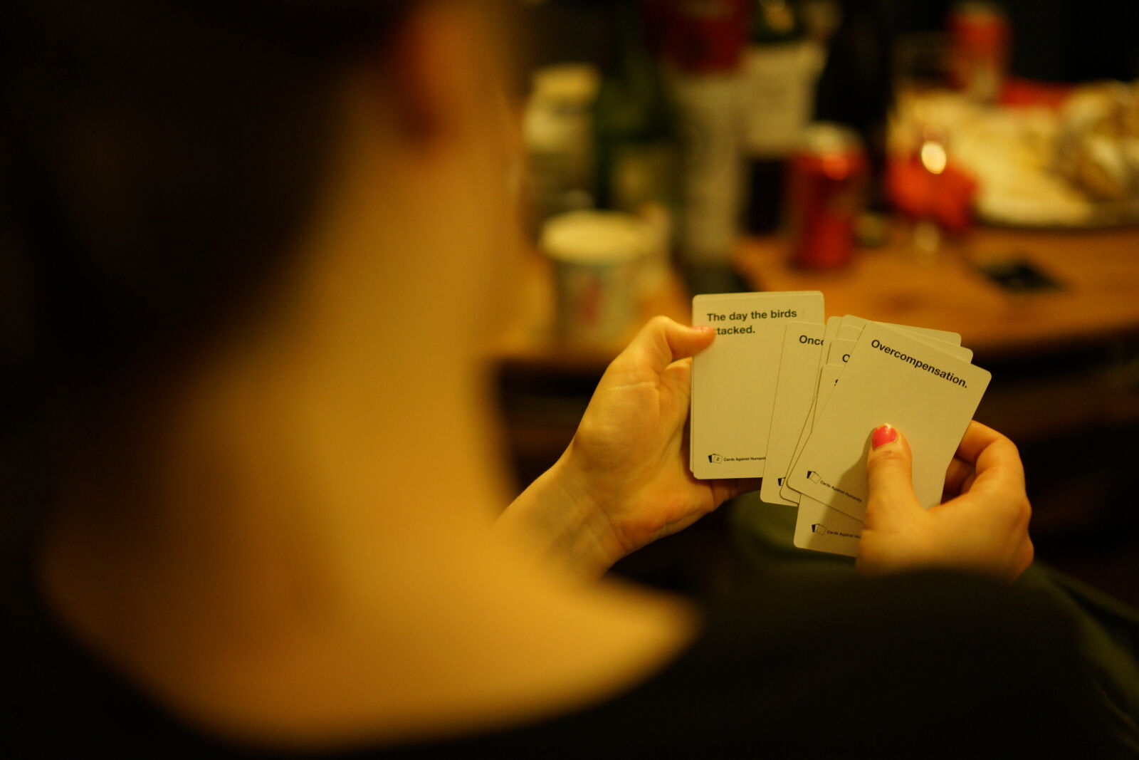 Sony a7 II + Sony Sonnar T* FE 55mm F1.8 ZA sample photo. Cards against humanity photography