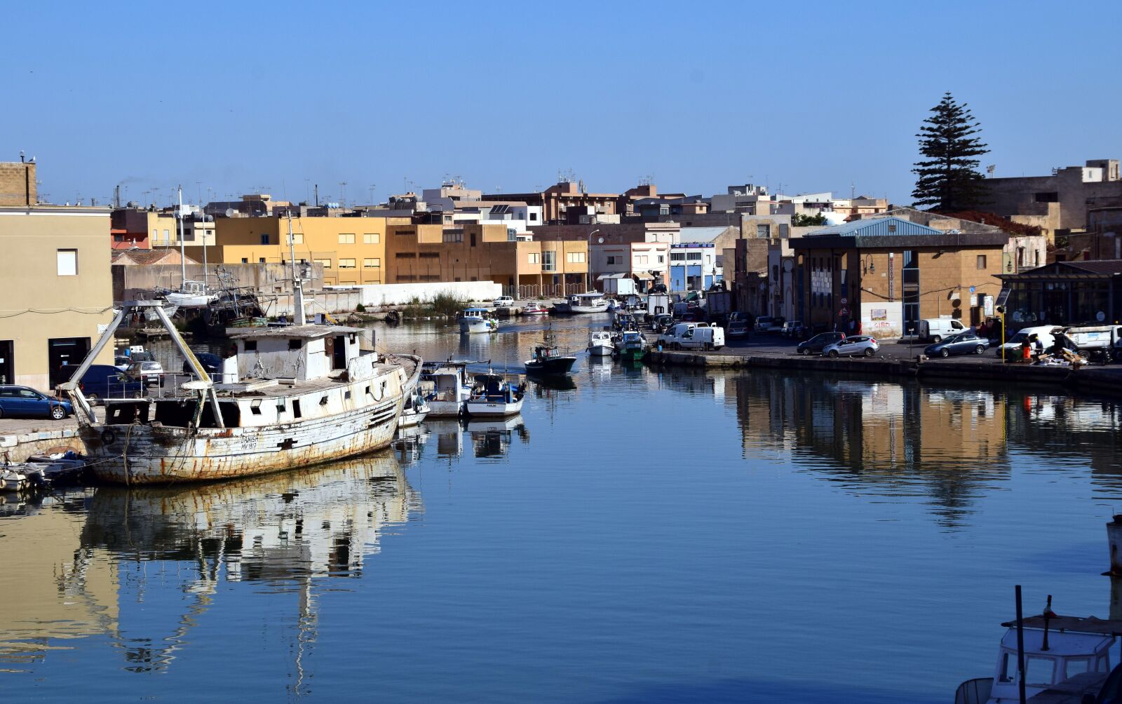 Nikon D3300 sample photo. Port, river, sicily photography