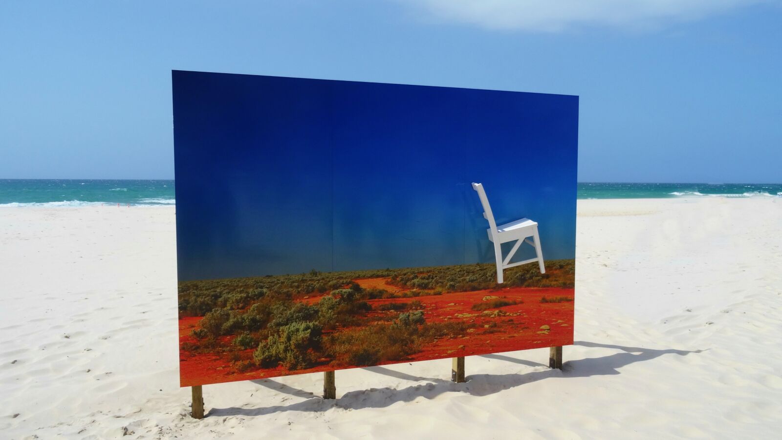 Sony Cyber-shot DSC-HX50V sample photo. Australian art, beach, sun photography