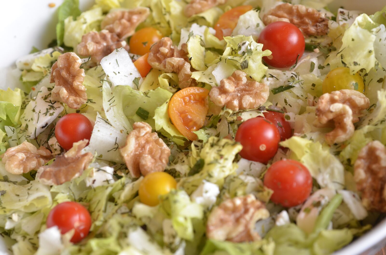 Nikon D7000 sample photo. Salad, vital substances, alkaline photography