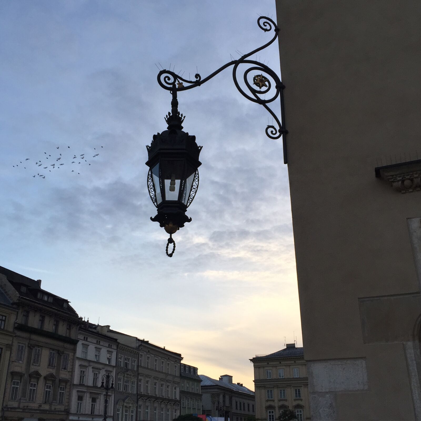 Apple iPhone 6 sample photo. Lamp, krakow, poland photography