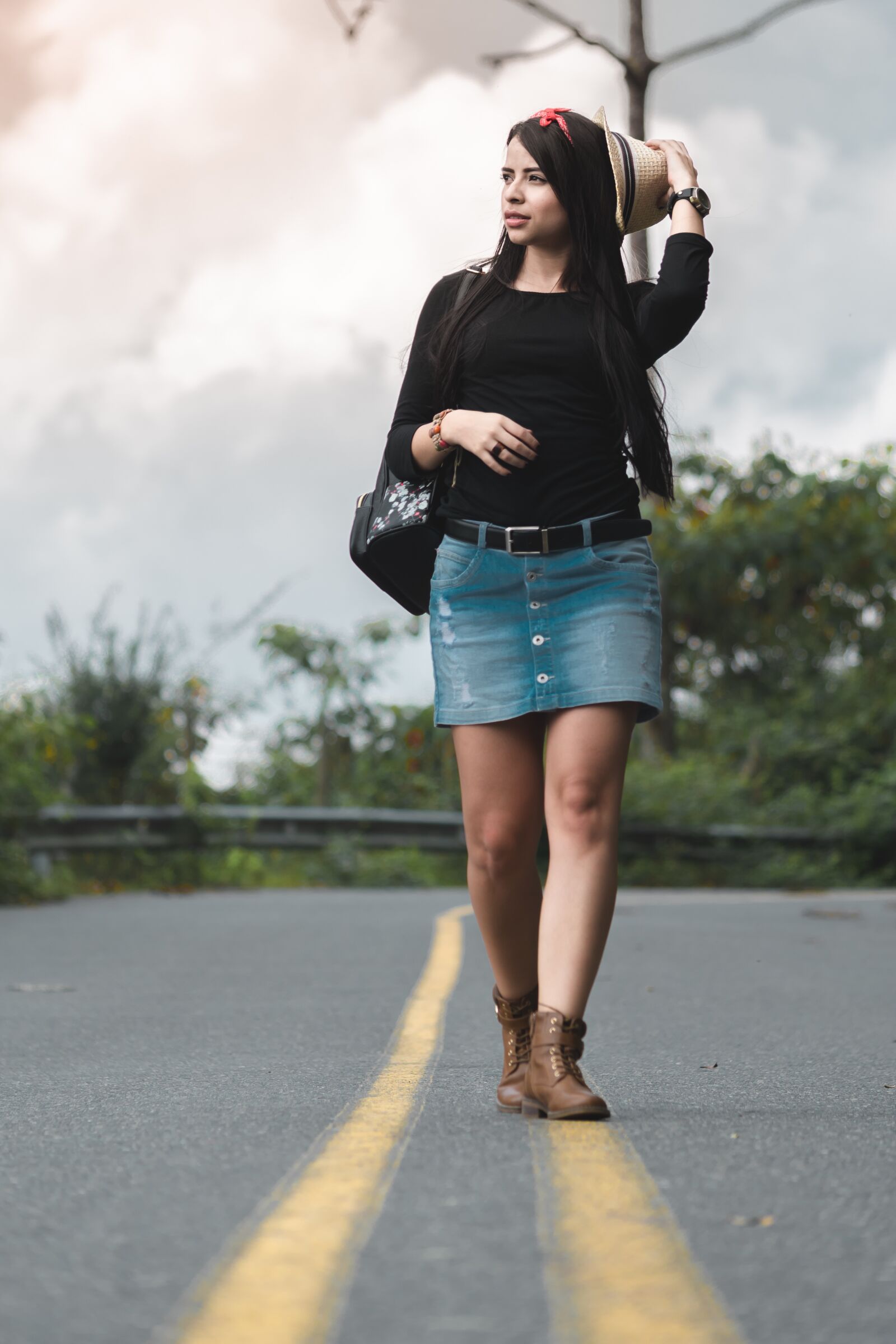 Nikon D500 sample photo. City, girl, women photography