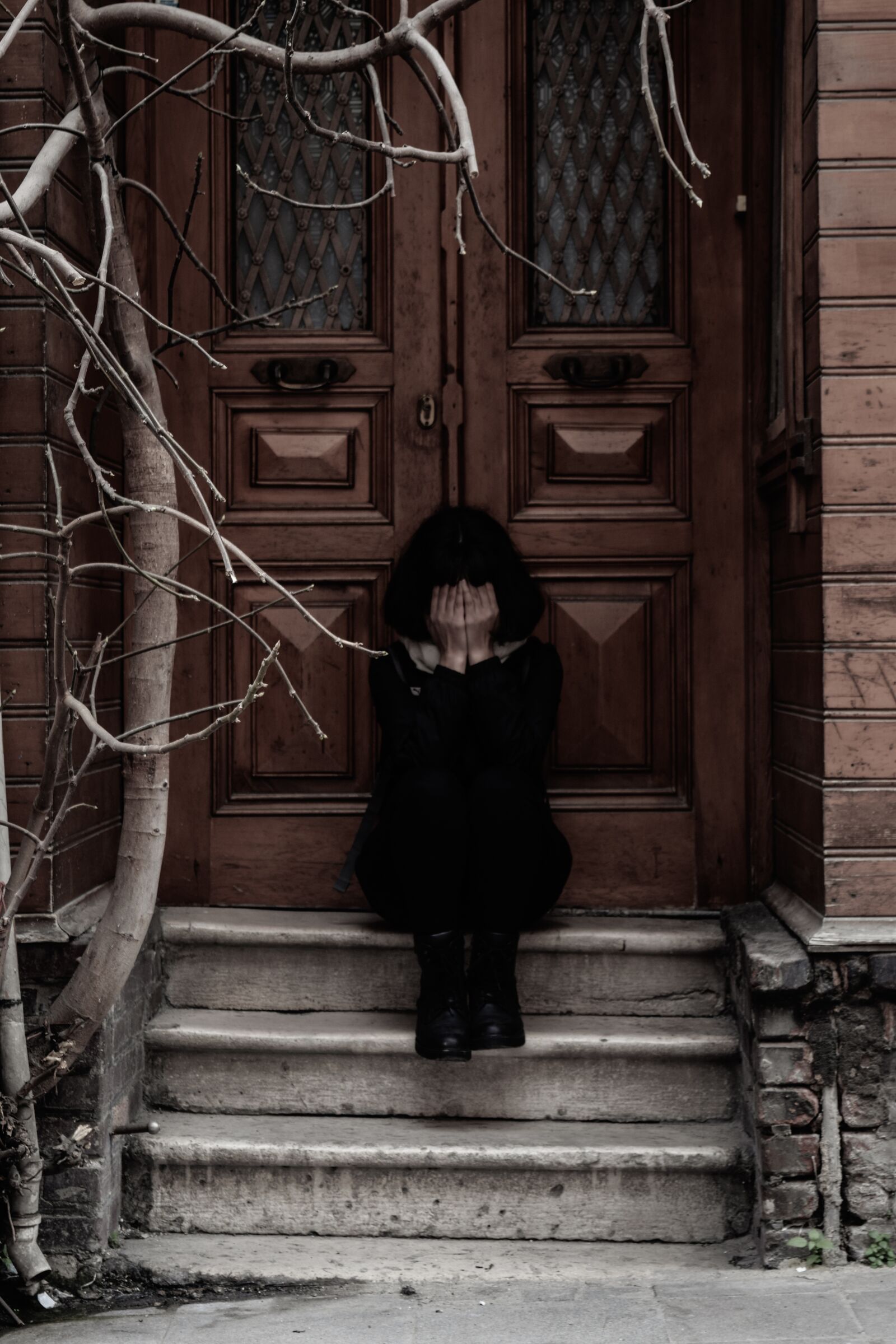 Nikon D3300 sample photo. Woman, sad, girl photography
