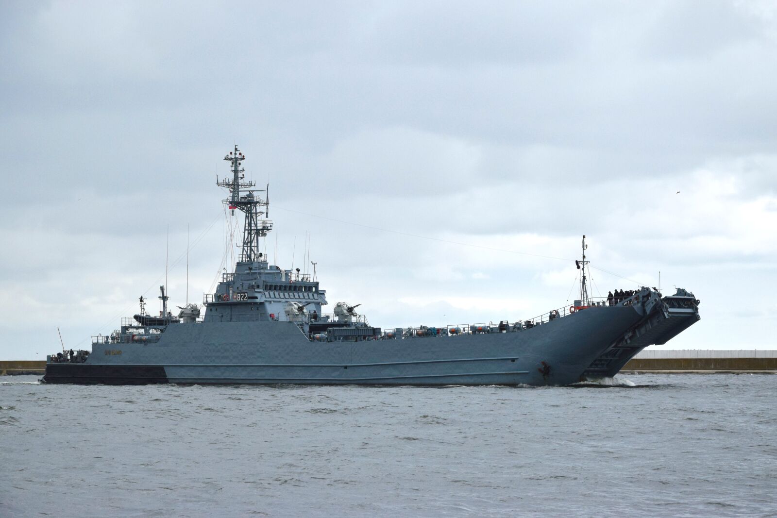 Nikon D5300 sample photo. Warship, battleship, freighter photography