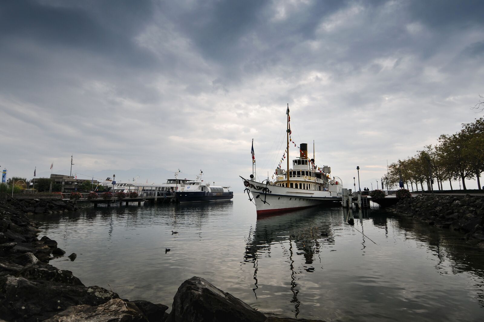 Nikon D300S sample photo. Ouchy, lausanne, geneva photography