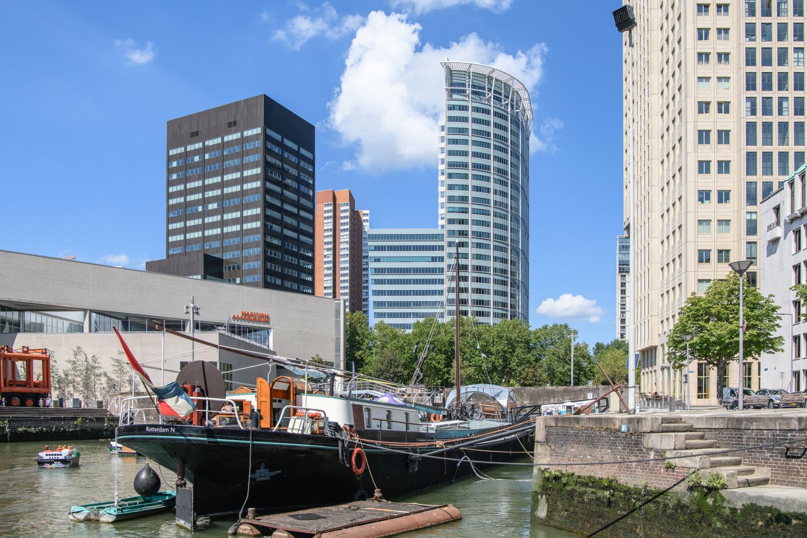 Nikon D850 sample photo. Rotterdam, city, port photography
