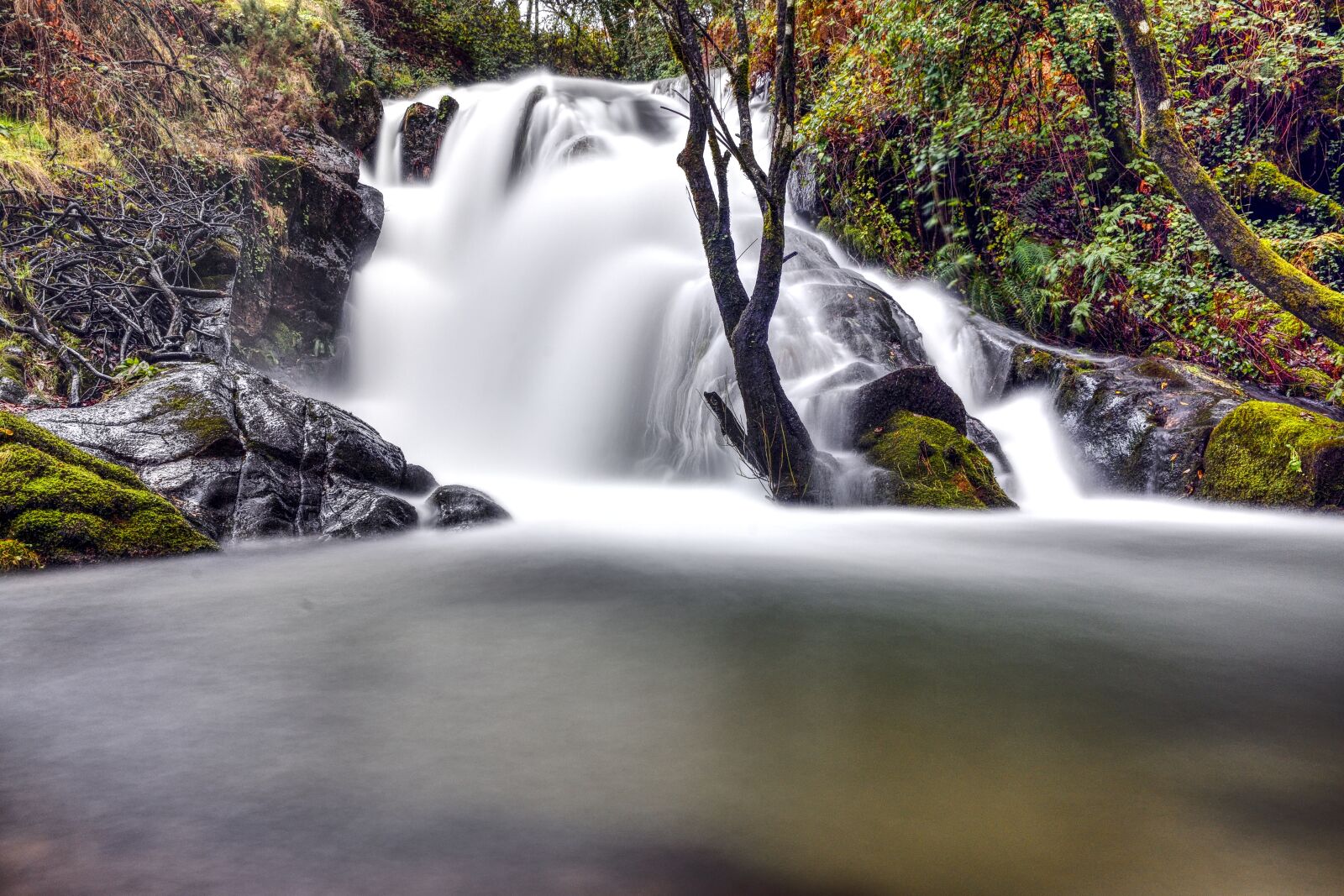 Nikon D7200 sample photo. Waterfall, water, nature photography
