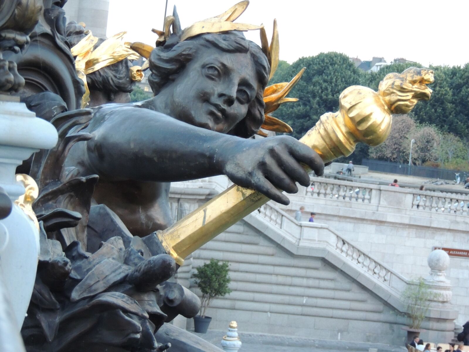Nikon Coolpix P510 sample photo. Pont alexander, paris, bridge photography