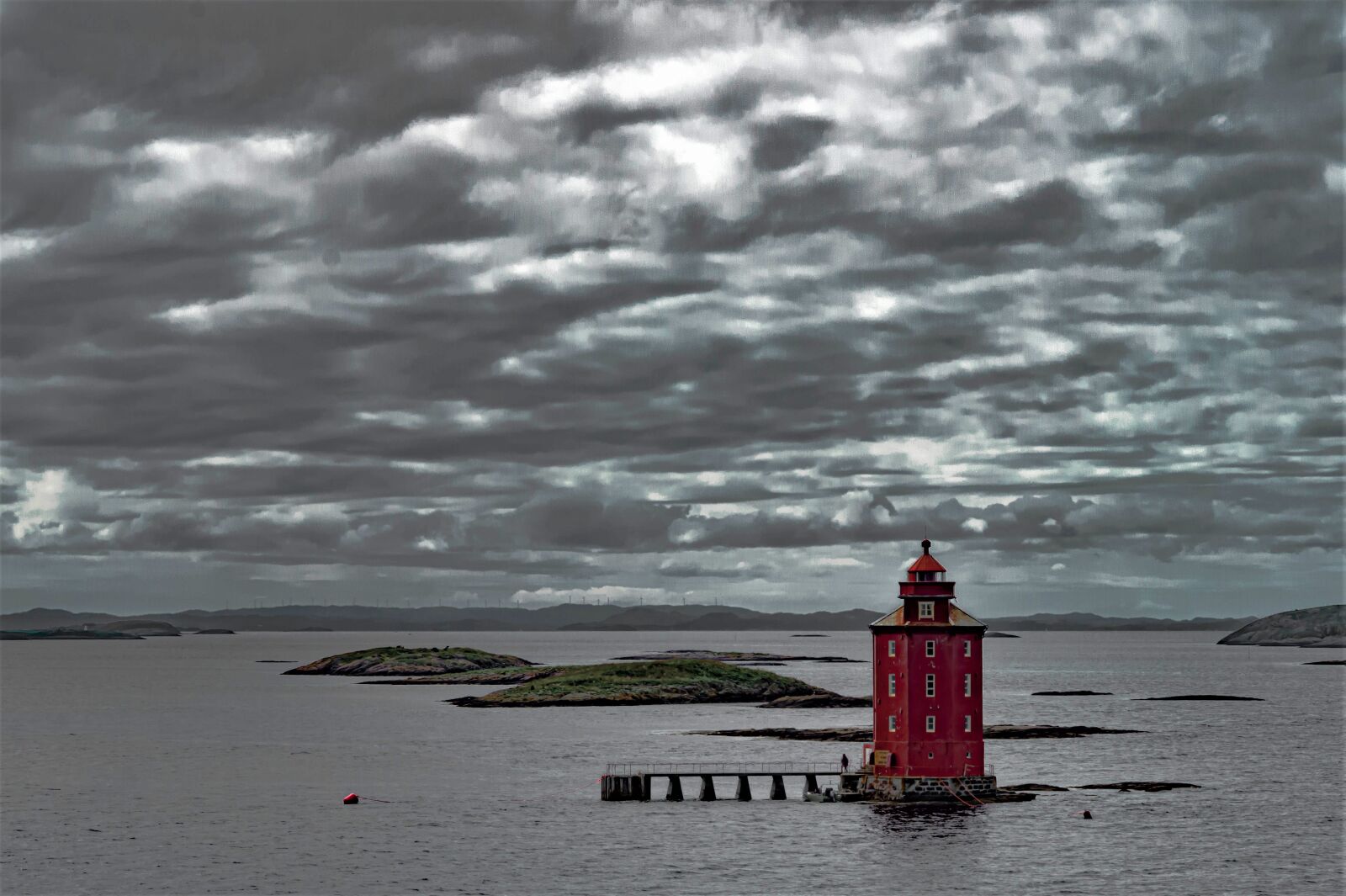 Sony Alpha QX1 sample photo. Norway, lighthouse, sky photography