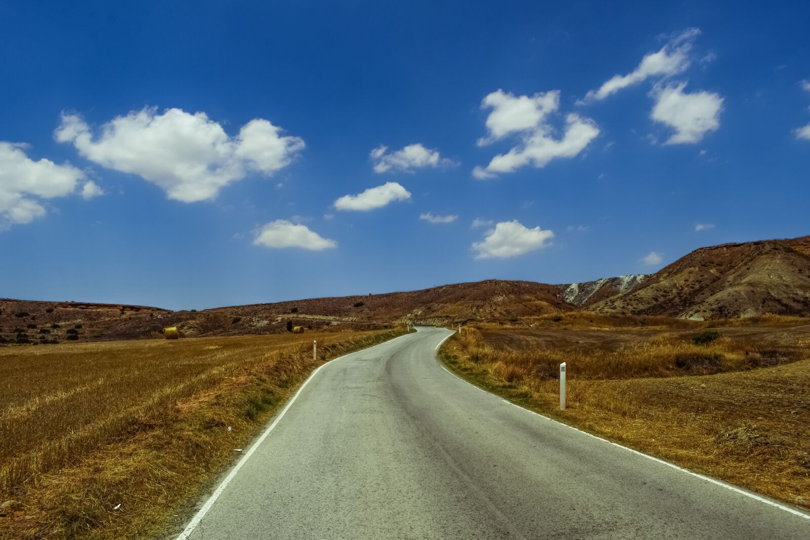 Nikon D3300 sample photo. Road, sky, clouds photography