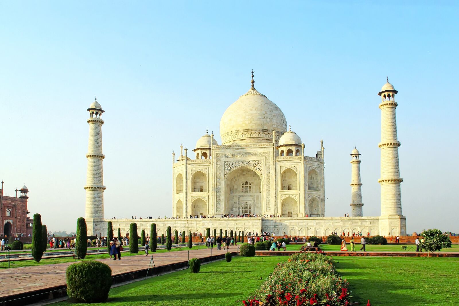 Pentax K200D sample photo. India, agra, taj mahal photography