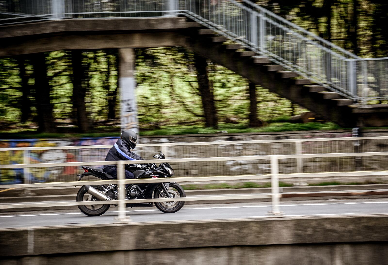 Nikon D7100 sample photo. Motorcycle, road, motorbike photography