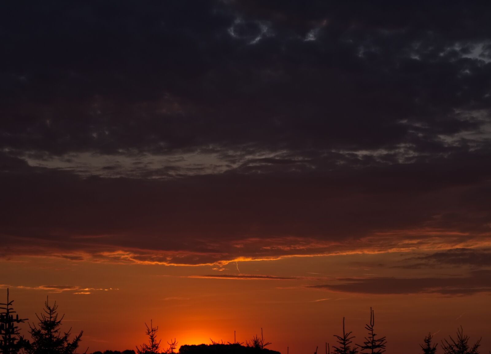 Nikon D5500 sample photo. Sunrise, orange, red photography