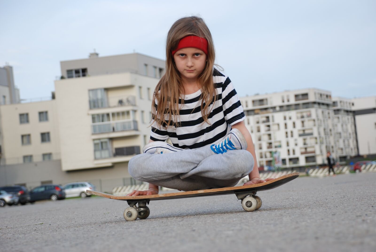 Nikon D80 sample photo. Girl, wheels, skateboard photography
