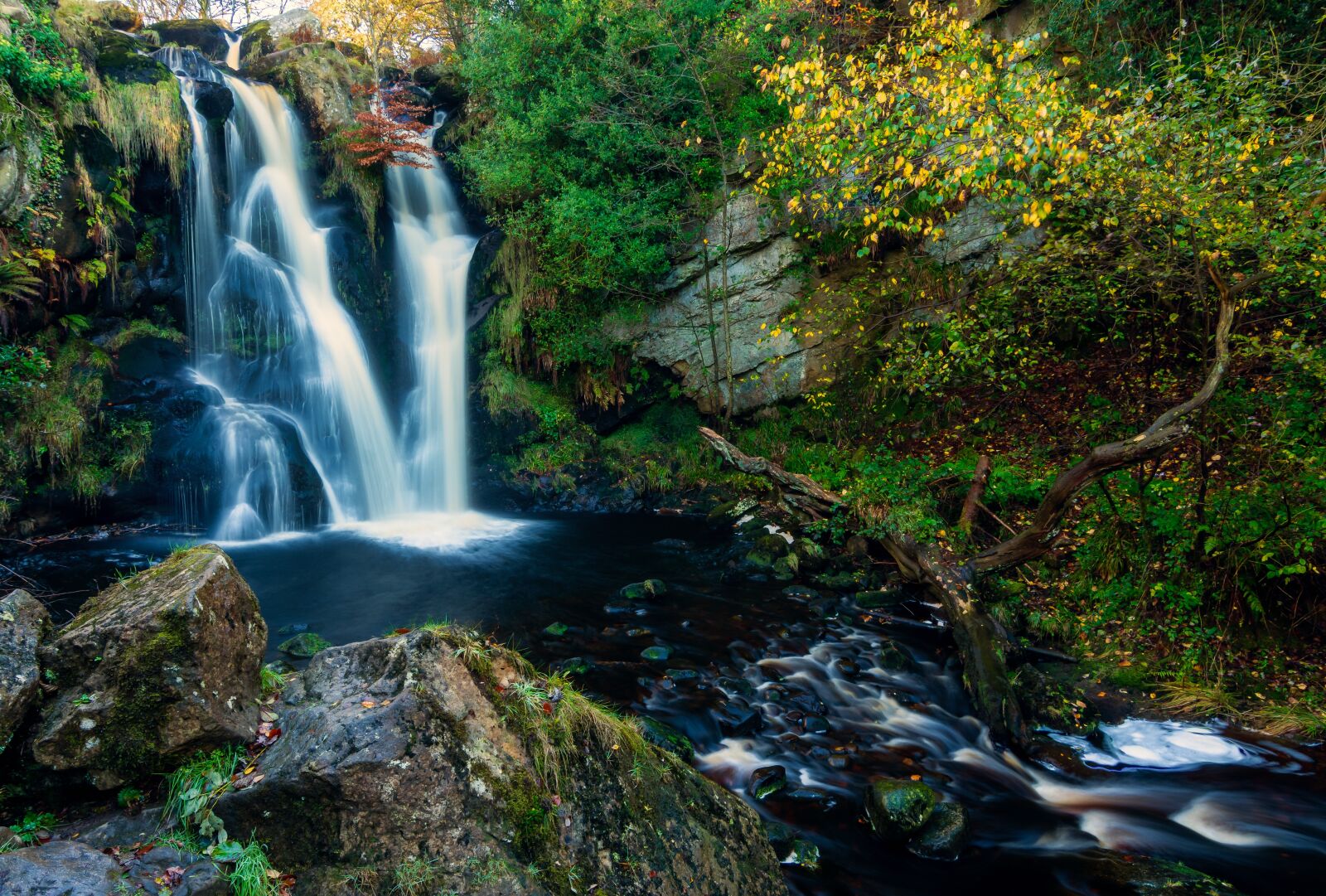 Nikon D7100 sample photo. Valley of desolation, waterfall photography