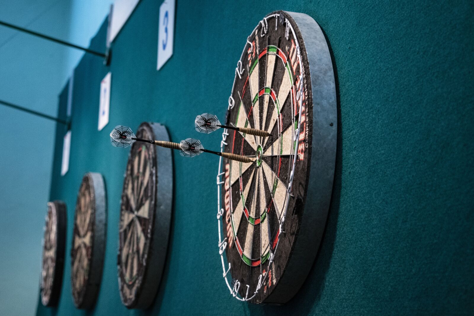 Nikon D3500 sample photo. Darts, entertainment, competition photography