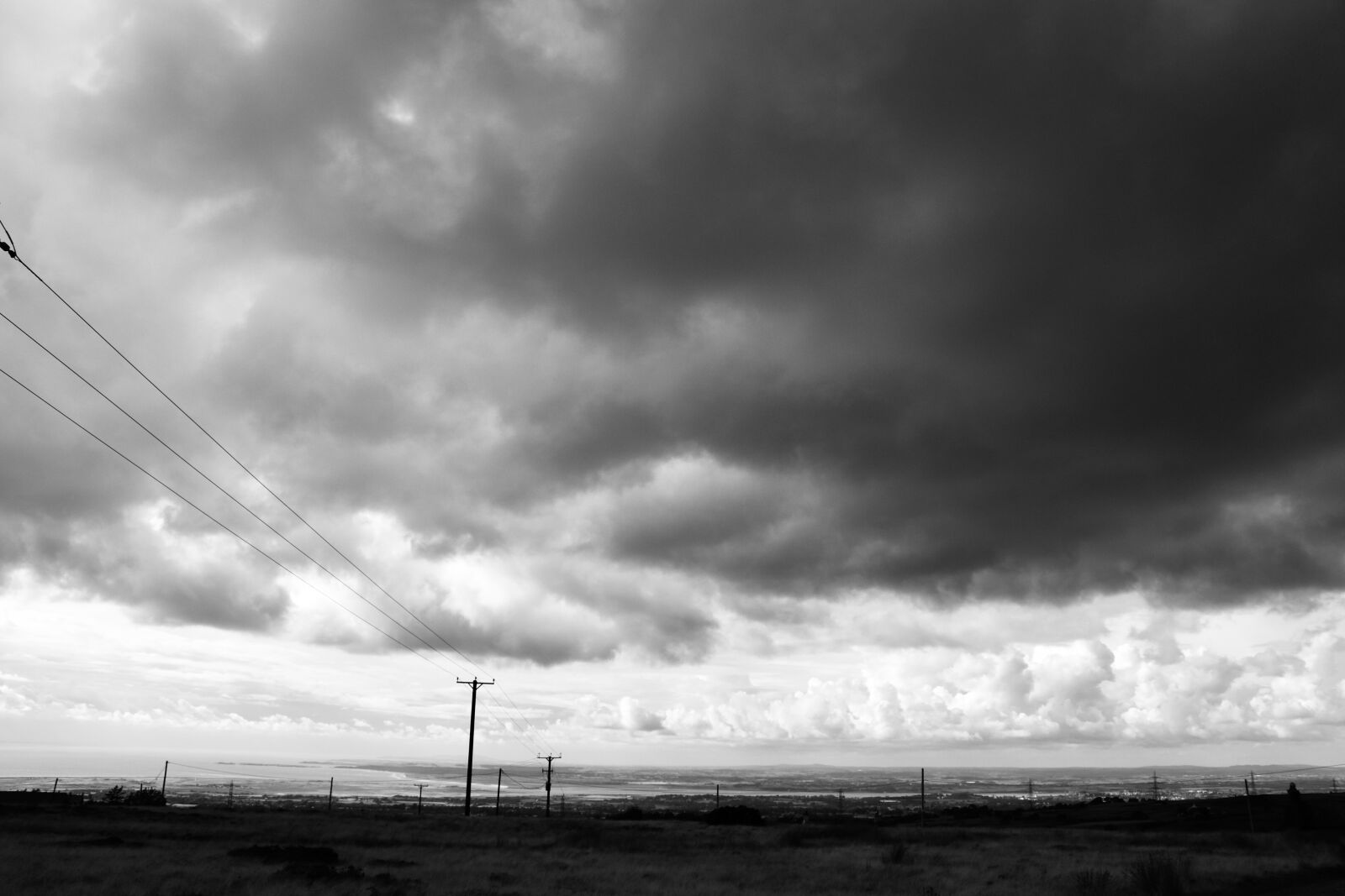Nikon D5600 sample photo. Moody, sky, wales photography