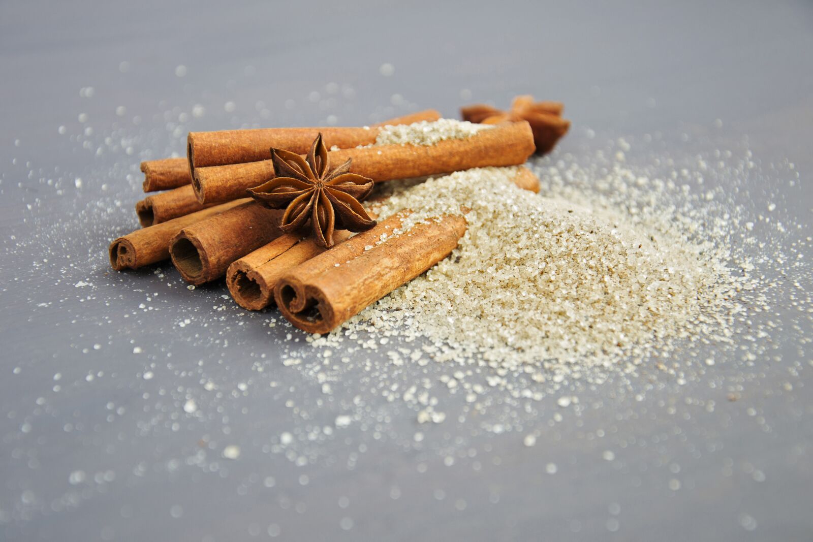 Nikon D3100 sample photo. Cinnamon, spices, anise photography