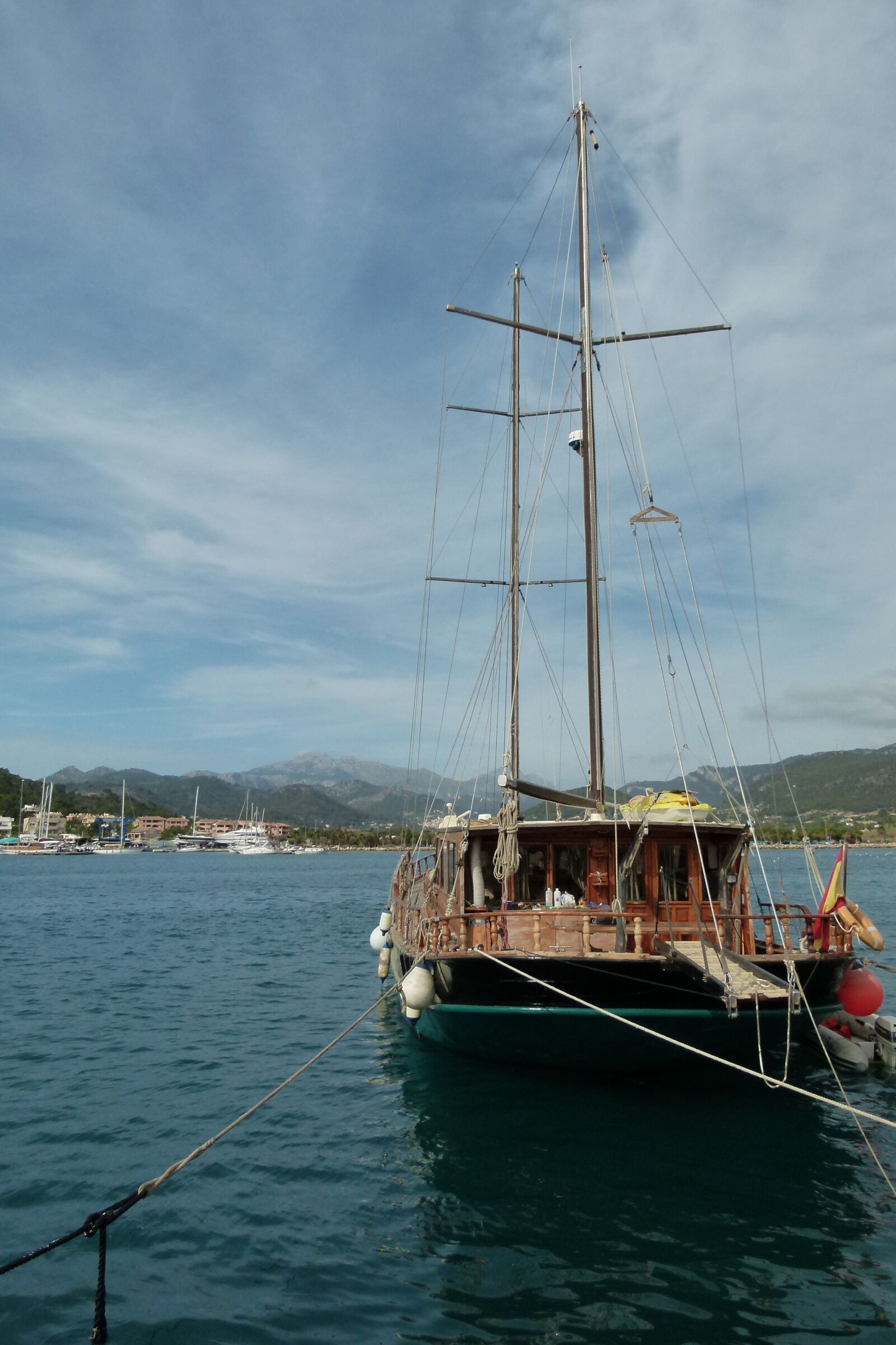Panasonic Lumix DMC-FZ100 sample photo. Boat, ship, mallorca photography