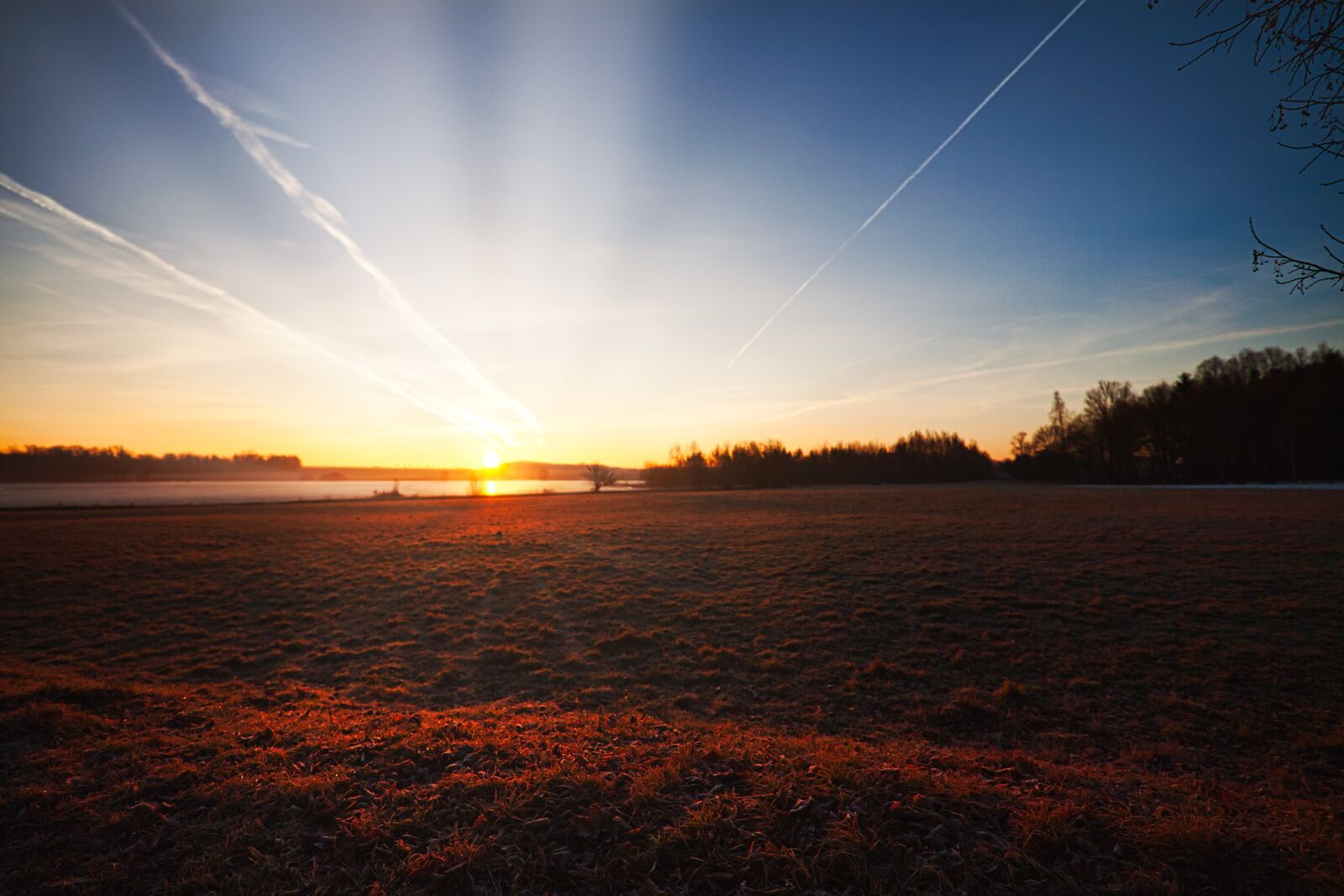 Canon EOS 5D sample photo. Sun rising, morning sun photography