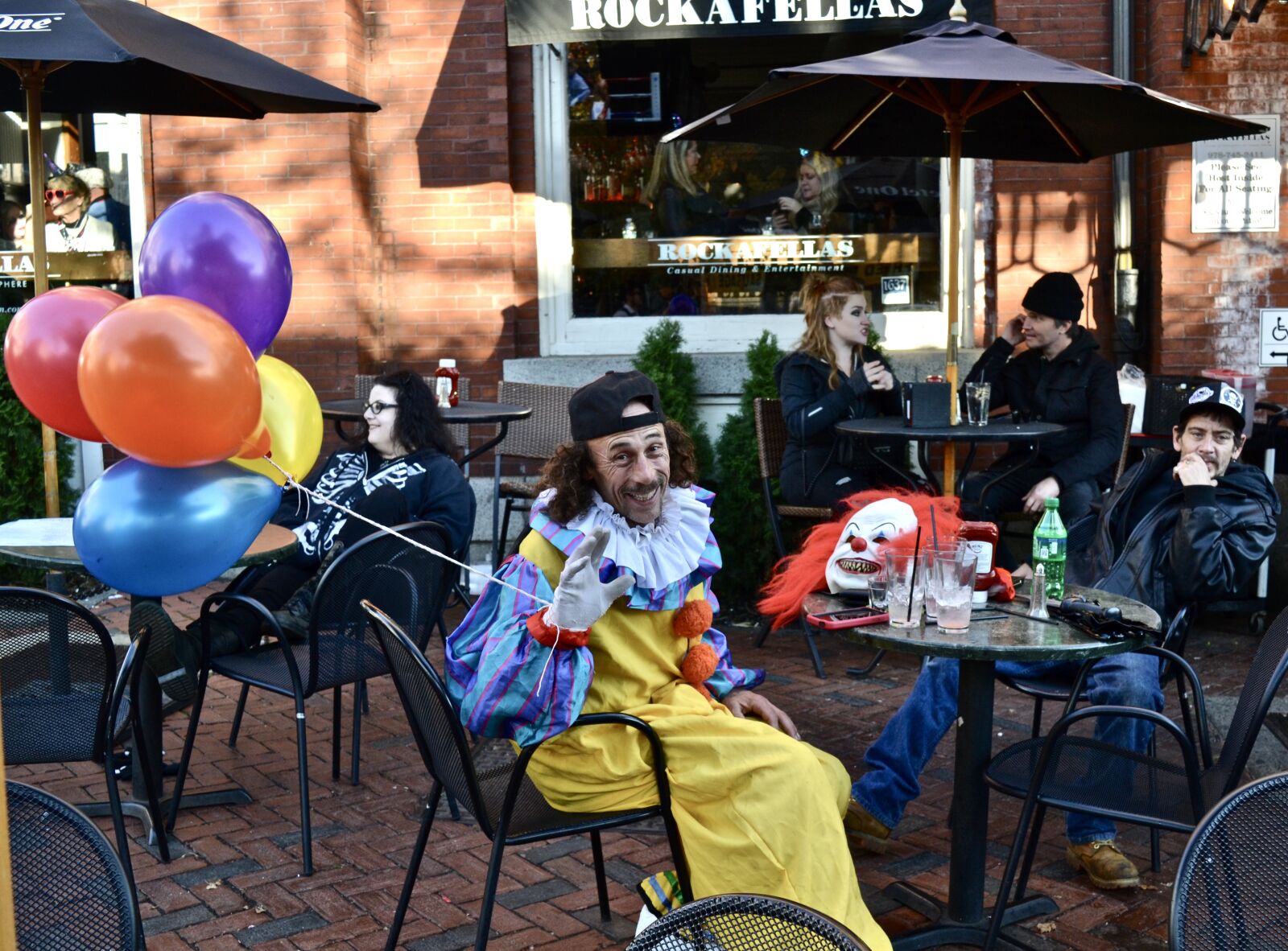 Nikon D3100 sample photo. Halloween clown, clown with photography