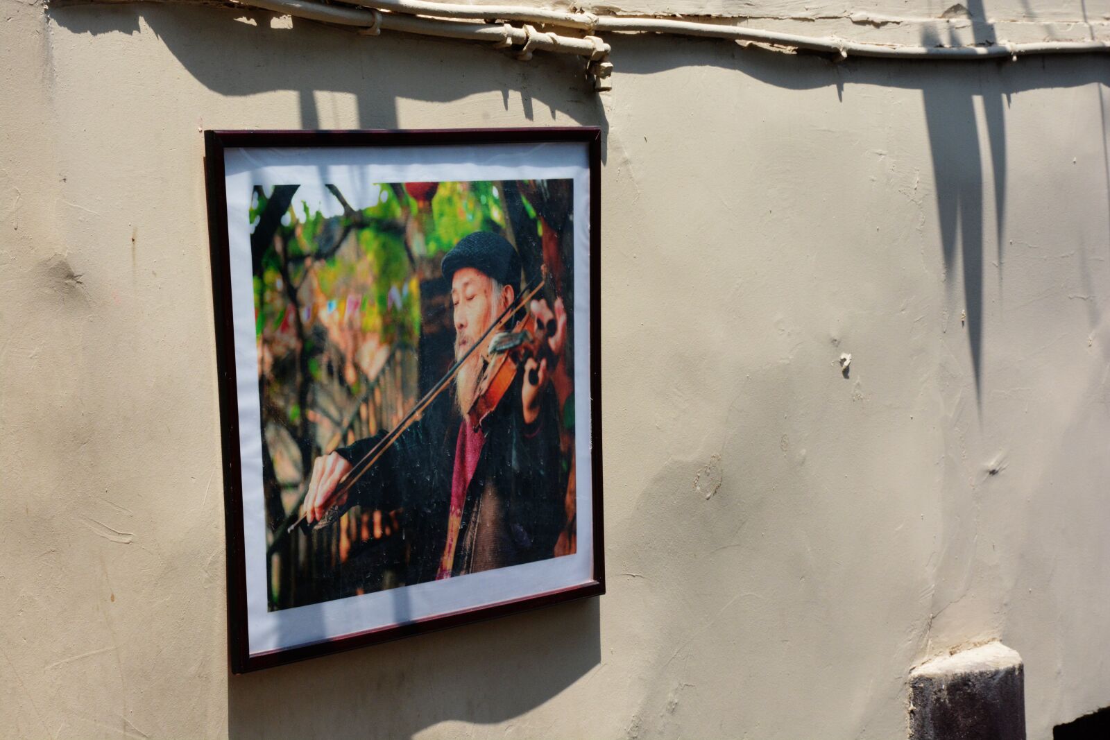 Nikon D7100 sample photo. Roadside, photo, violin photography