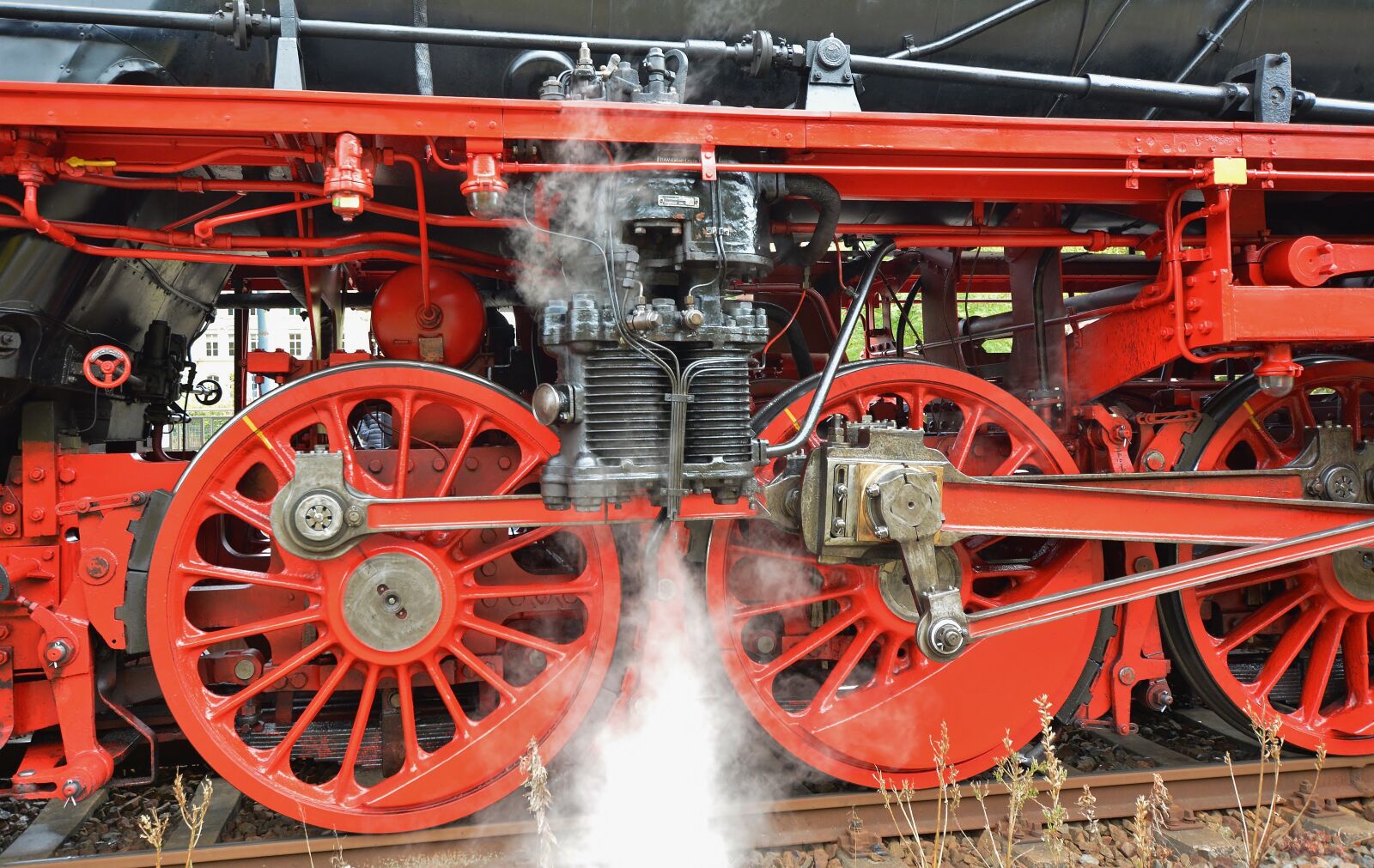 Nikon D5200 sample photo. Steam locomotive, steam, operational photography