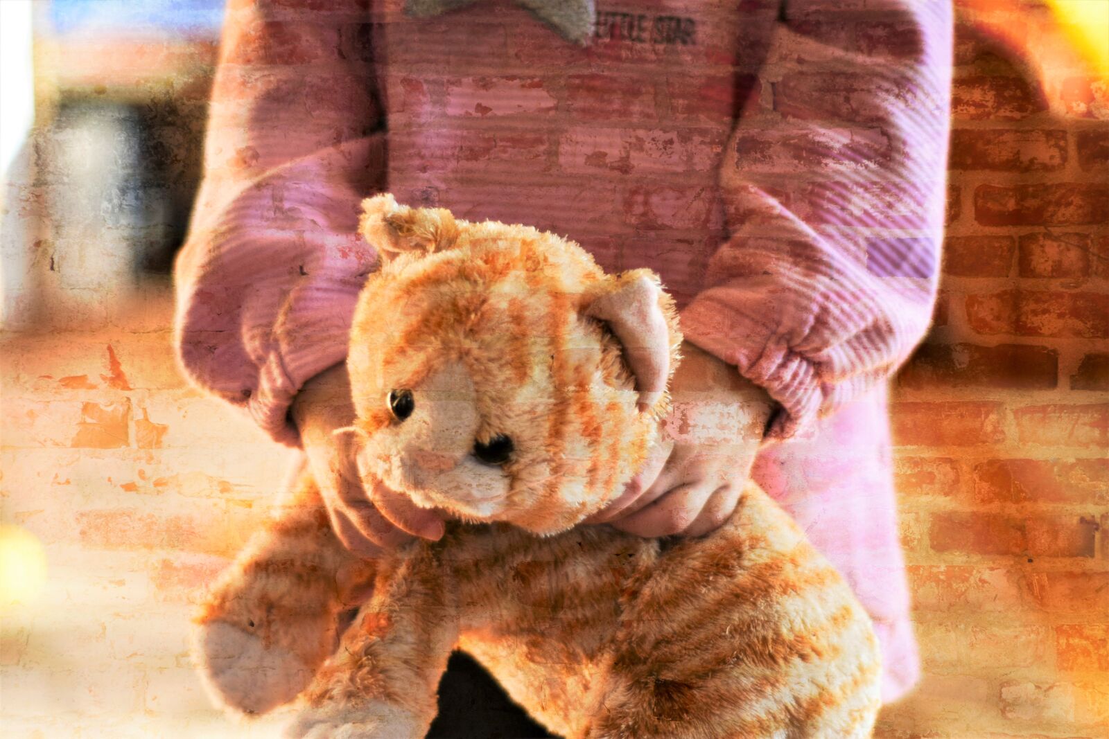 Nikon D7200 sample photo. Child, stuffed animal, childhood photography