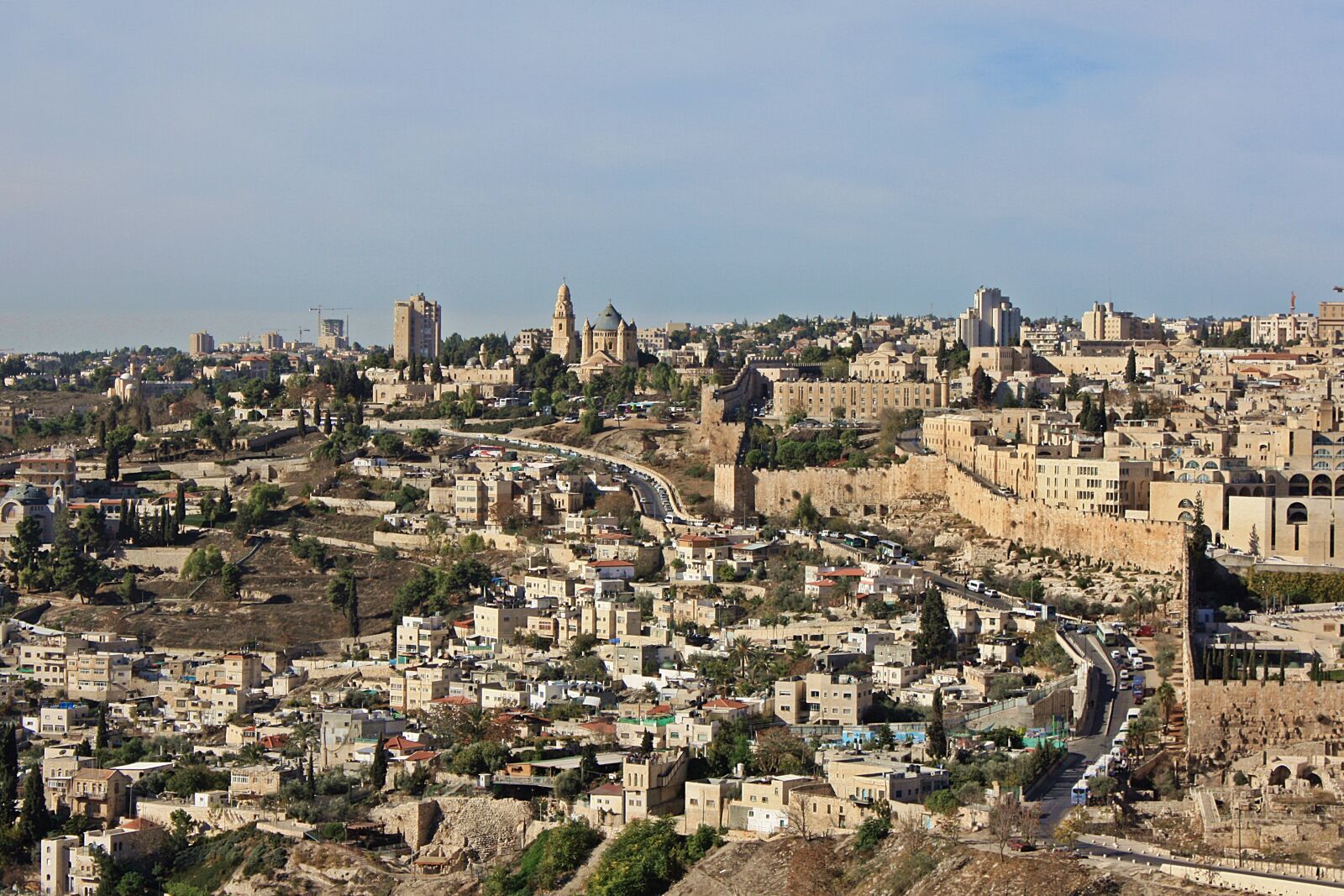 Canon EOS 450D (EOS Rebel XSi / EOS Kiss X2) sample photo. Jerusalem, panorama of jerusalem photography