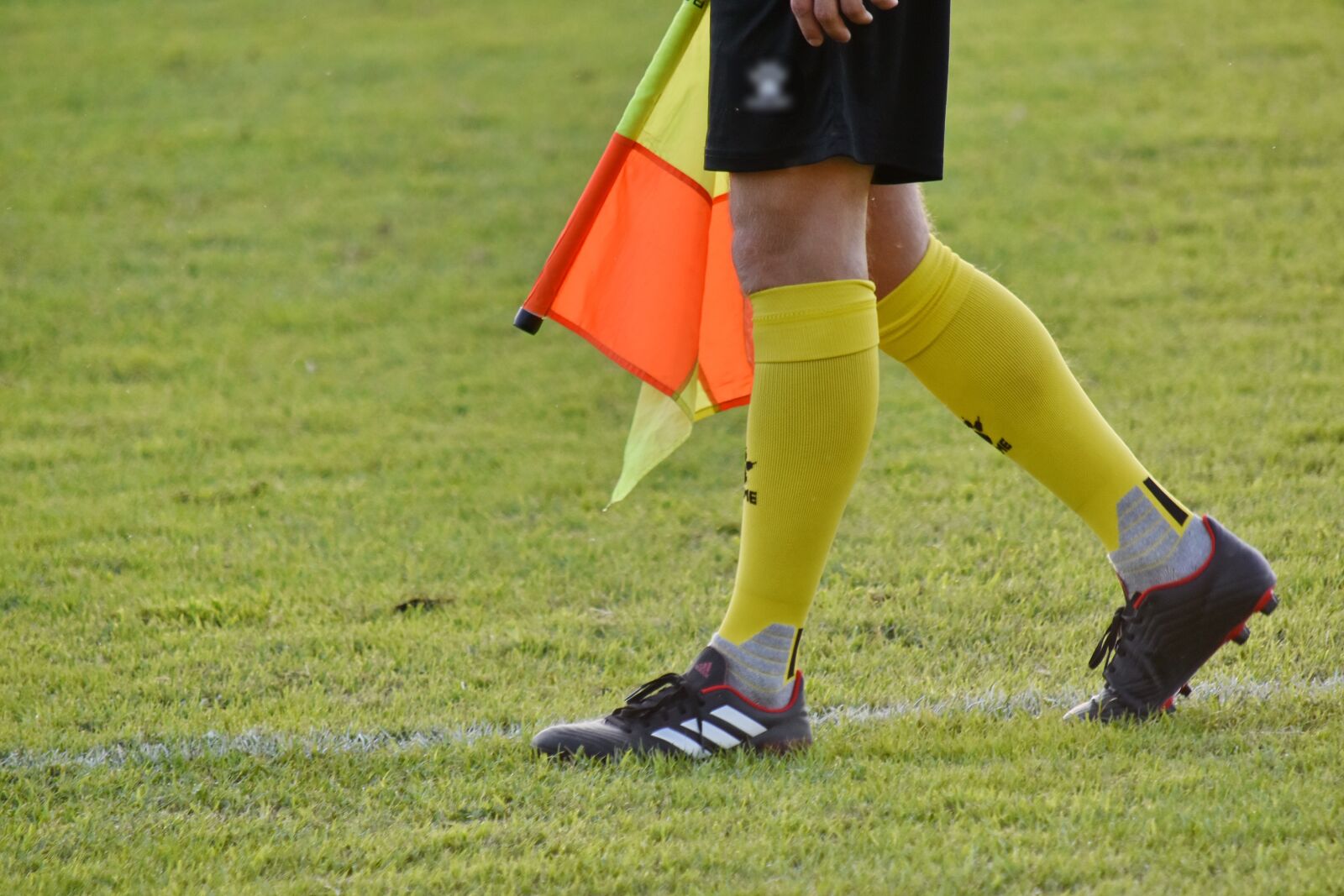 Nikon D5500 sample photo. Competition, flag, football, footwear photography