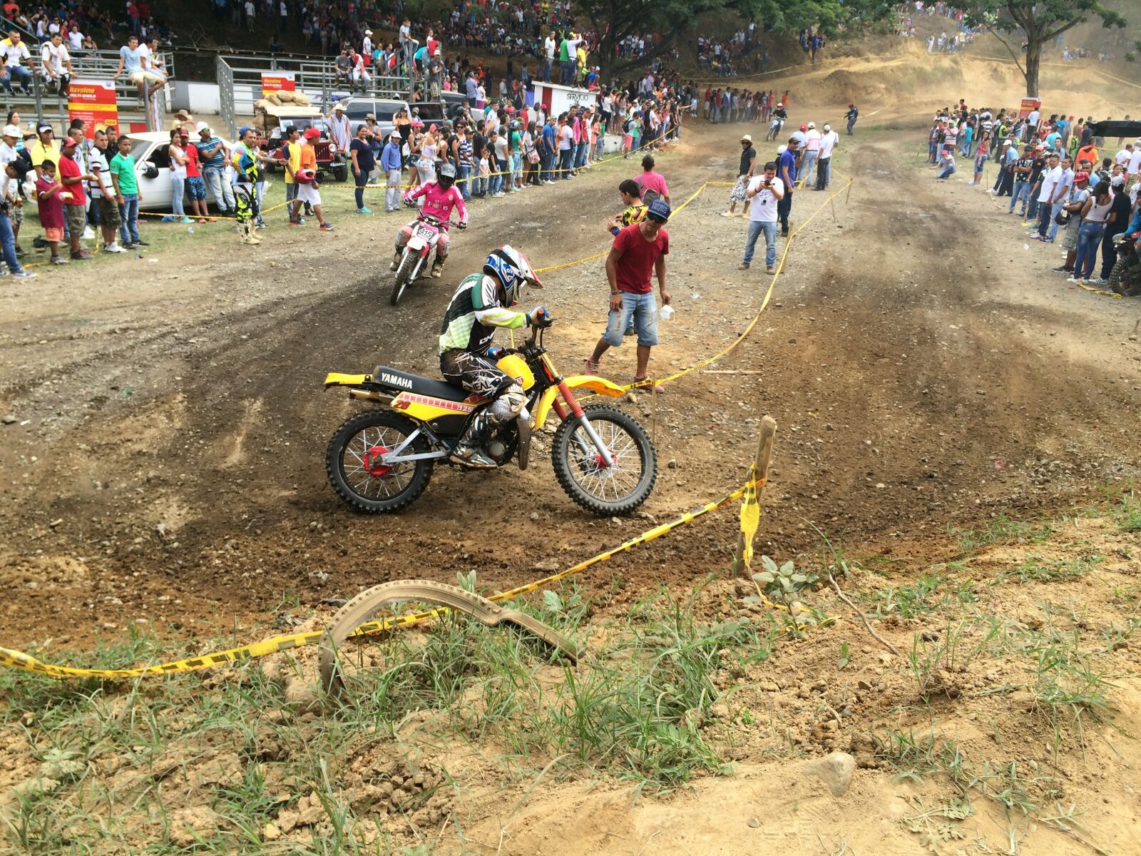 iPhone 5s back camera 4.15mm f/2.2 sample photo. Moto, motocross, arena photography