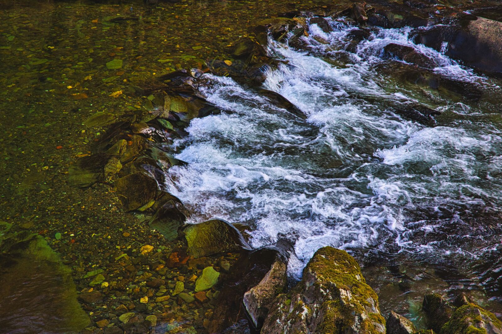 Canon EF 24-105mm F3.5-5.6 IS STM sample photo. Black, river, rapids photography