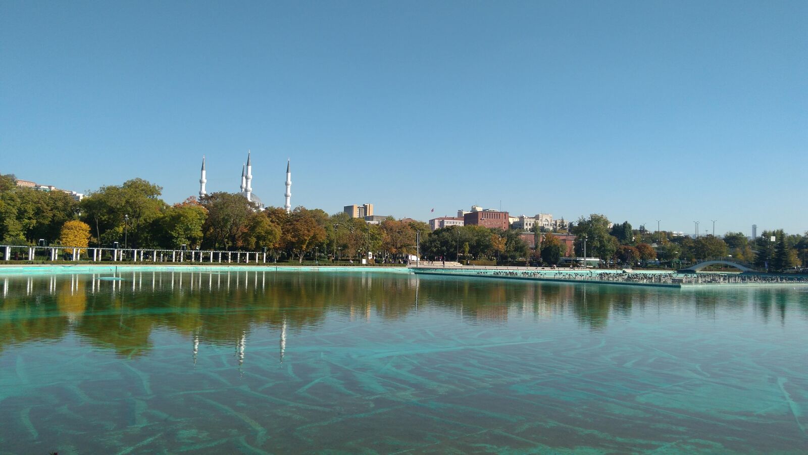 Lenovo K6 NOTE sample photo. Architecture, city, water, mosque photography