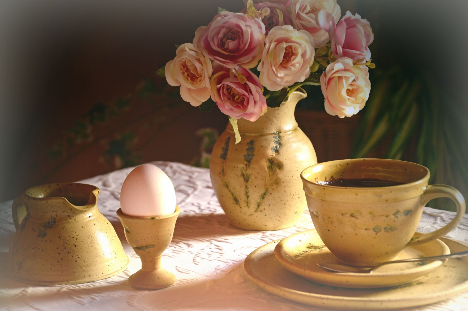 Nikon D3200 sample photo. Breakfast table, still life photography