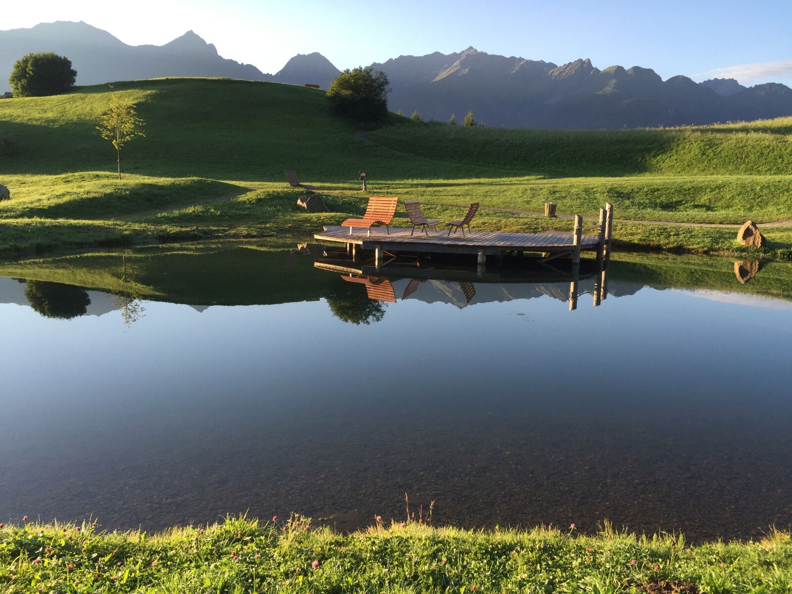 Apple iPhone 6 sample photo. Fiss, lake, rest photography
