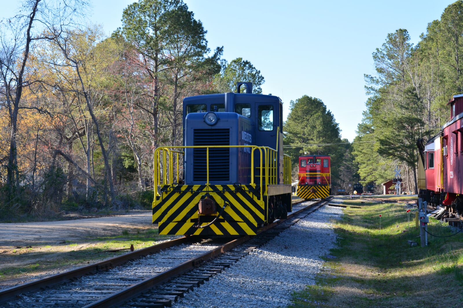 Nikon D7100 sample photo. Train, tracks, locomotive photography
