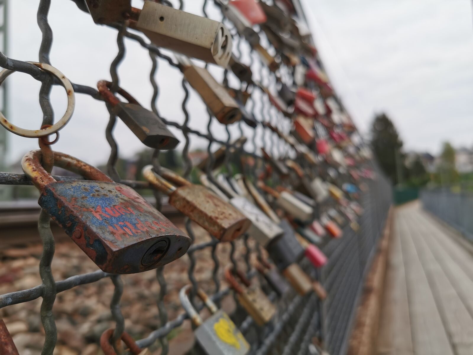 HUAWEI P30 Pro sample photo. Lock, love, love lock photography