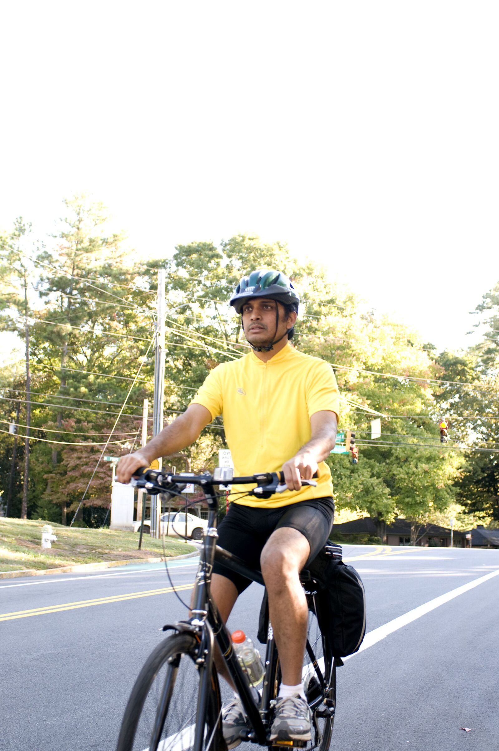 Nikon D300 sample photo. Male, bicyclist photography